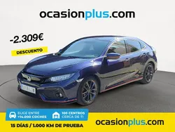 Azul Usado 2020 Honda Civic Elegance Berlina | 20.450 € (Precio justo)
