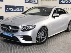 Gris Usado 2019 Mercedes E200 AMG line Coupe | 34.990 € (Precio justo)