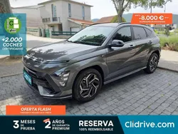 Gris Usado 2023 Hyundai Kona N Line SUV | 21.990 € (Precio justo)