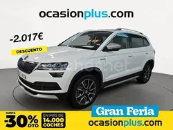 Blanco Usado 2019 Skoda Karoq Scout 4x4 SUV | 22.190 € (Precio justo)