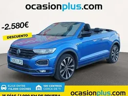 Azul Usado 2021 VW T-Roc Cabriolet R-line Descapotable | 25.810 € (Un poco caro)