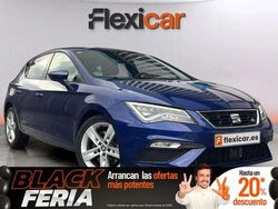 Azul Usado 2020 Seat Leon ST FR Familiar | 14.490 € (Precio justo)