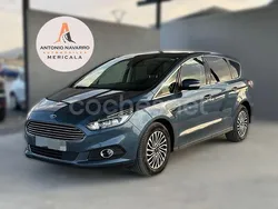Azul Usado 2019 Ford S-MAX Titanium Monovolumen | 17.900 € (Un poco caro)