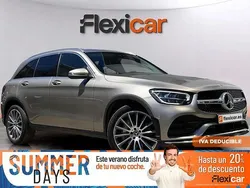 Gris Usado 2021 Mercedes GLC200 SUV | 36.290 € (Precio justo)