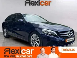 Azul Usado 2019 Mercedes C200 Familiar | 20.490 € (Precio justo)
