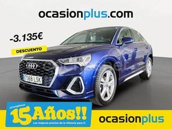 Azul Usado 2021 Audi Q3 Sportback S-Line SUV | 34.190 € (Precio justo)