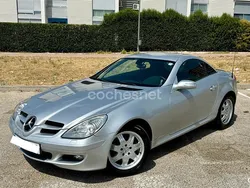 Gris / plata Usado 2005 Mercedes SLK200 Descapotable | 10.400 € (Buen precio)