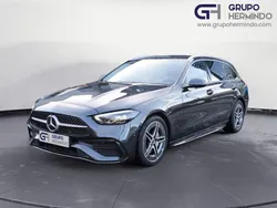 Negro Usado 2023 Mercedes C200 AMG Familiar | 33.990 € (Buen precio)