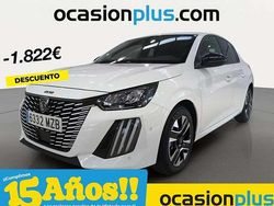 Blanco Usado 2025 Peugeot 208 Allure Utilitario | 17.628 € (Precio justo)
