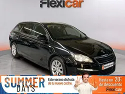 Negro Usado 2016 Peugeot 308 Active Familiar | 9970 € (Precio justo)