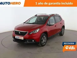 Rojo Usado 2017 Peugeot 2008 Style SUV | 9699 € (Precio justo)