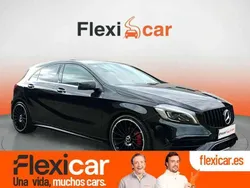 Negro Usado 2017 Mercedes A200 AMG line Berlina | 19.290 € (Precio justo)