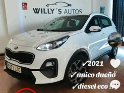 Blanco Usado 2021 Kia Sportage SUV | 17.500 € (Precio justo)