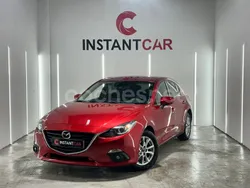 Rojo Usado 2017 Mazda 3 Style Berlina | 12.490 € (Precio justo)