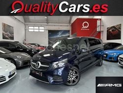 Azul Usado 2021 Mercedes V300 Avantgarde Monovolumen | 61.900 € (Precio justo)