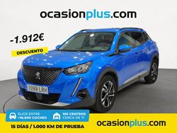 Azul Usado 2021 Peugeot 2008 Allure SUV | 14.600 € (Precio justo)