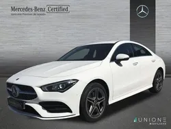 Blanco Usado 2022 Mercedes CLA250e AMG line Berlina | 35.900 € (Un poco caro)