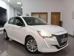 Blanco Usado 2022 Peugeot 208 Active Utilitario | 13.500 € (Precio justo)