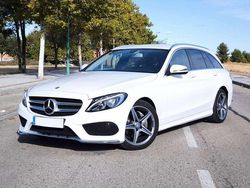 Blanco Usado 2016 Mercedes C220 Familiar | 19.500 € (Precio justo)