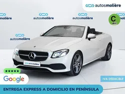 Blanco Usado 2017 Mercedes E220 Descapotable | 29.890 € (Super precio)