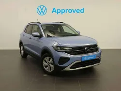 Azul Usado 2024 VW T-Cross Life SUV | 23.500 € (Precio justo)