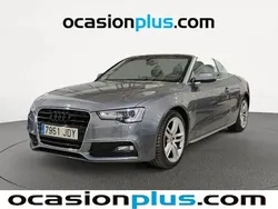 Gris Usado 2015 Audi A5 Cabriolet S-Line Descapotable | 23.900 € (Un poco caro)