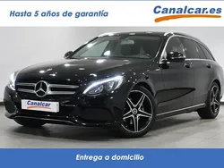 Negro Usado 2017 Mercedes C200 AMG Familiar | 22.990 €