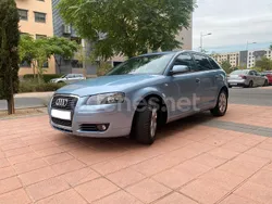 Azul Usado 2008 Audi A3 Sportback Ambition Berlina | 7990 € (Precio justo)