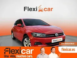Rojo Usado 2019 VW Polo Advance Berlina | 13.990 € (Buen precio)