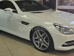 Blanco Usado 2014 Mercedes SLK250 Descapotable | 22.900 € (Precio justo)