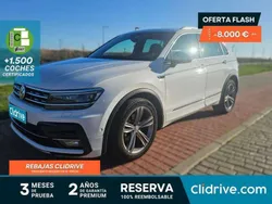 Blanco Usado 2017 VW Tiguan Sportline SUV | 21.990 € (Precio justo)
