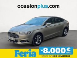 Gris plata Usado 2016 Ford Mondeo Titanium Berlina | 13.200 € (Un poco caro)