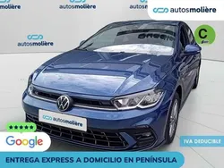 Azul Usado 2022 VW Polo R-line Plus Utilitario | 18.990 € (Precio justo)