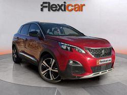 Rojo Usado 2019 Peugeot 3008 GT-line SUV | 15.290 € (Precio justo)