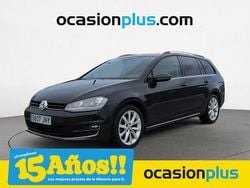 Gris Usado 2015 VW Golf VII Sportline Familiar | 15.200 € (Precio justo)