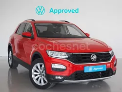 Rojo Usado 2021 VW T-Roc Advance SUV | 23.990 € (Precio justo)