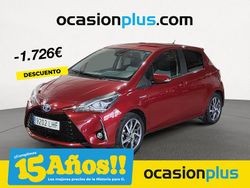 Rojo Usado 2020 Toyota Yaris Hybrid Berlina | 17.900 € (Precio justo)