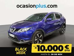 Azul Usado 2015 Nissan Qashqai 360º SUV | 13.900 € (Precio justo)