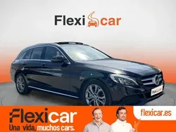 Negro Usado 2018 Mercedes C200 Familiar | 24.490 € (Precio justo)