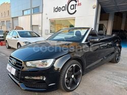 Negro Usado 2016 Audi A3 Cabriolet S-Line Descapotable | 24.990 € (Precio justo)