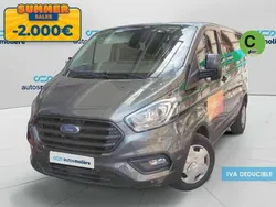 Gris Usado 2022 Ford Transit Custom Trend+ Familiar | 26.263 € (Super precio)