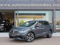 Gris / plata Usado 2021 VW Tiguan R-line SUV | 36.900 € (Un poco caro)