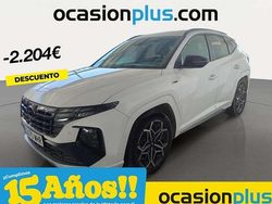 Blanco Usado 2023 Hyundai Tucson N Line SUV | 22.046 € (Precio justo)