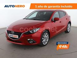 Rojo Usado 2015 Mazda 3 Luxury Berlina | 14.099 € (Precio justo)