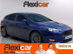 Azul Usado 2017 Ford Focus ST-Line Berlina | 14.890 € (Un poco caro)