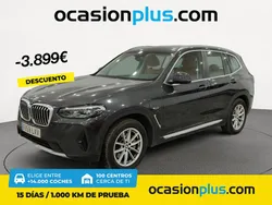 Gris Usado 2022 BMW X3 xLine SUV | 37.990 € (Precio justo)