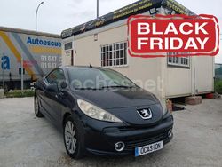 Negro Usado 2007 Peugeot 207 CC Descapotable | 2999 € (Precio justo)