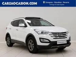 Blanco Usado 2015 Hyundai Santa Fe SUV | 12.500 € (Buen precio)