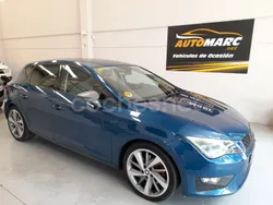 Azul Usado 2014 Seat Leon FR Berlina | 10.900 € (Buen precio)