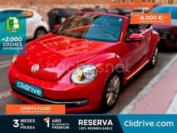 Rojo Usado 2016 VW Beetle Design Descapotable | 17.490 € (Precio justo)